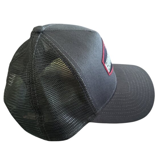 New Era Gray & Red Tampa Bay Buccaneers 9Forty Trucker Hat OSFM - Picture 4 of 8